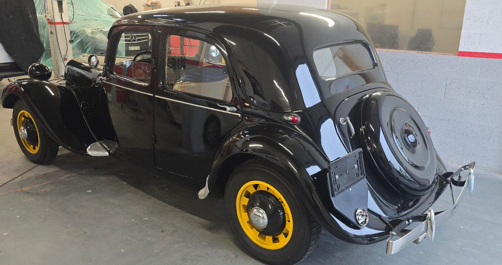 Citroën Traction Avant détail arrière